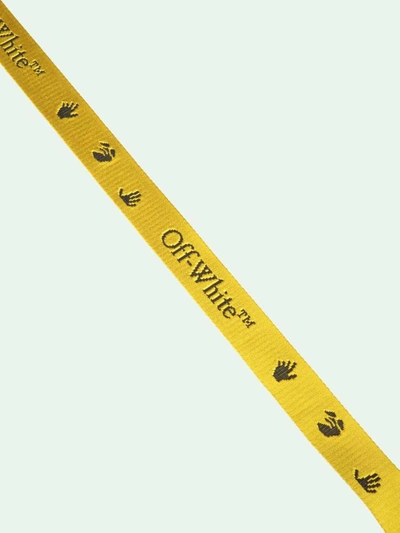 Shop Off-white Off White Belts Yellow