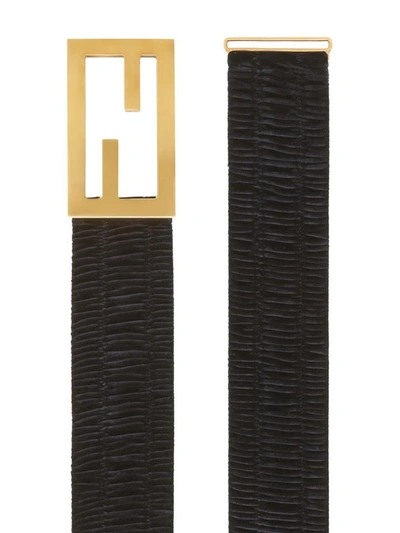 Shop Fendi Belts Black