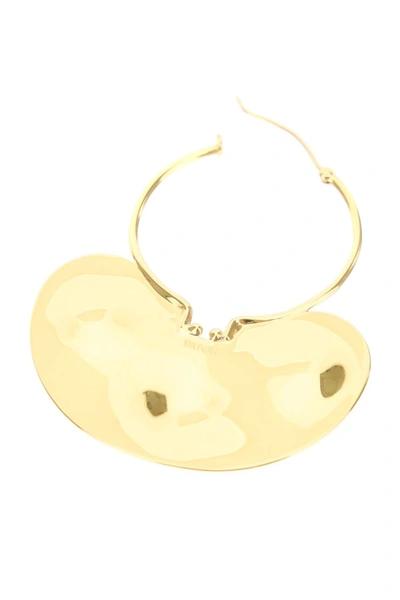 Shop Patou Iconic Small Hoop Earrings In Gold