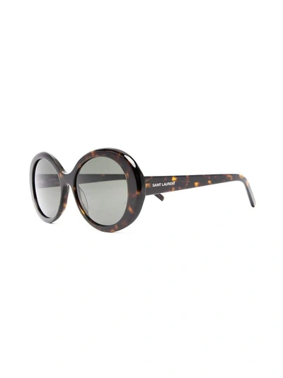 Shop Saint Laurent Sunglasses Grey