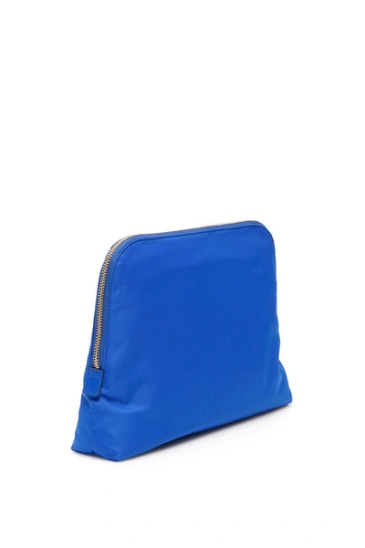 Shop Anya Hindmarch Lotions And Potions Pouch In Electric Blue