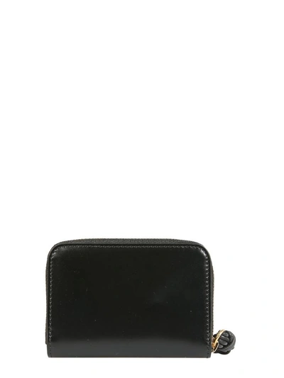 Shop Jil Sander Wallet With Zip In Black