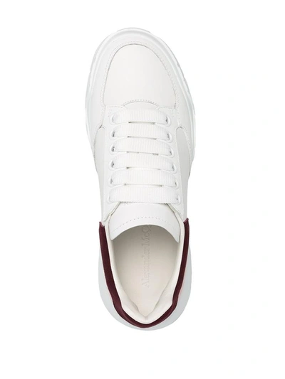 Shop Alexander Mcqueen Sneakers Bordeaux