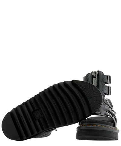 Shop Dr. Martens' "olson" Sandals In Black  