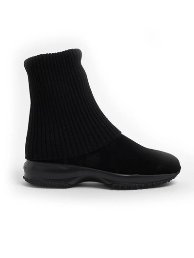 Shop Hogan Black Interactive Boots