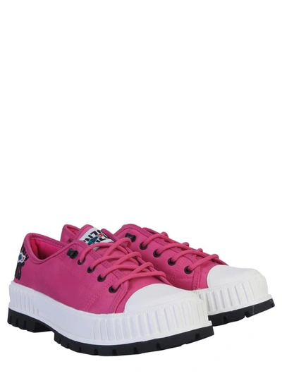 Shop Kenzo Low Top Nylon Sneaker In Pink