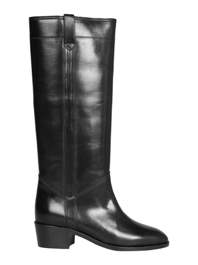 Shop Isabel Marant Mewis Boots In Black