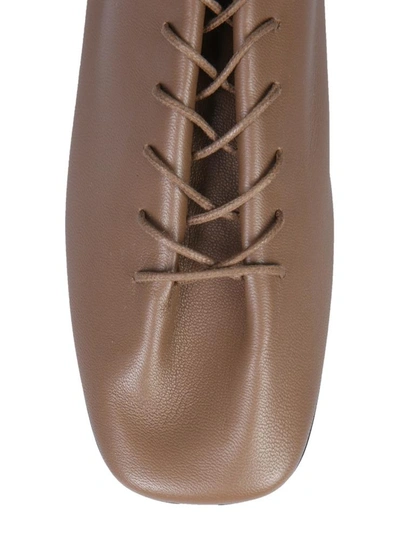 Shop Lemaire Derby Shoes In Brown