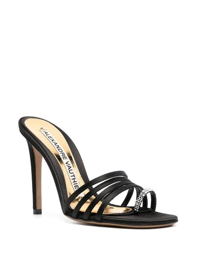 Shop Alexandre Vauthier Sandals Black