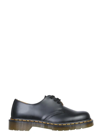 Shop Dr. Martens' "1461 Smooth" Lace-up In Black