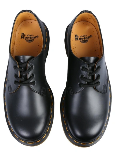 Shop Dr. Martens' "1461 Smooth" Lace-up In Black