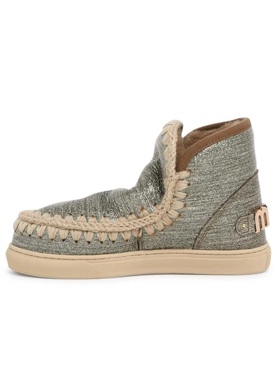 Shop Mou Gold Eskimo Big Sneakers