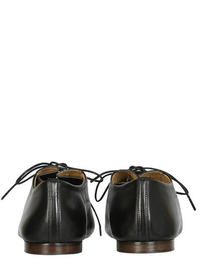 Shop Lemaire Derrby Shoes In Black