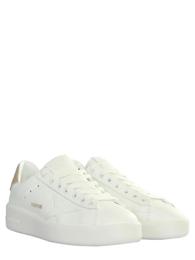 Shop Golden Goose "purestar" Sneakers In White