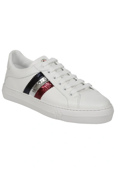 Shop Moncler Flat Shoes White