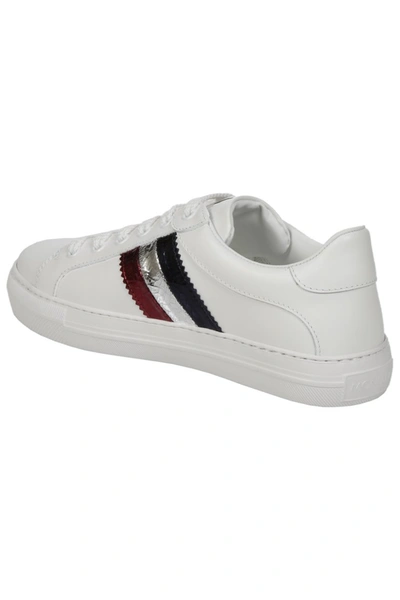 Shop Moncler Flat Shoes White