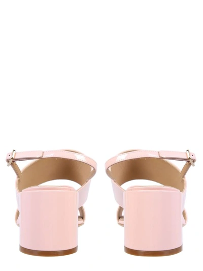 Shop Ferragamo Giulia 1 Sandals In Pink