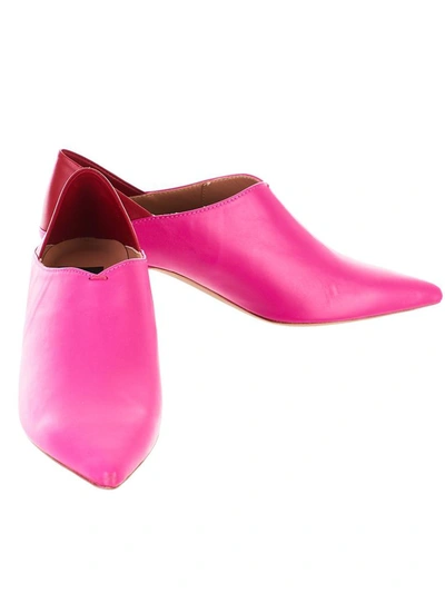 Shop Golden Goose Pink And Red Ankle Boots