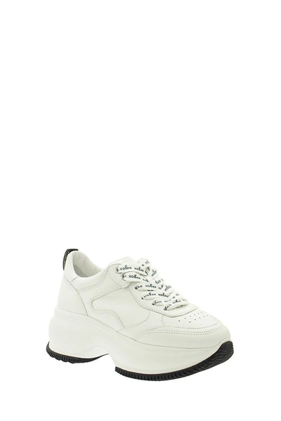 Shop Hogan Maxi Active Sneakers In White