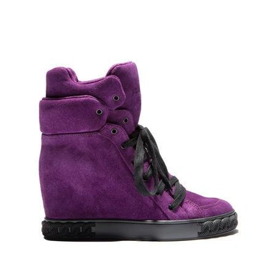 Shop Casadei Sneakers In Poison