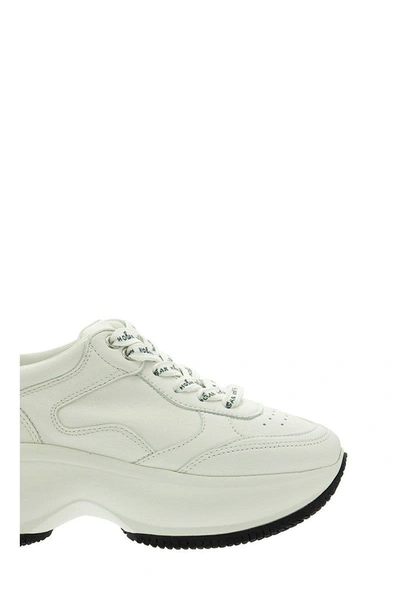 Shop Hogan Maxi Active Sneakers In White