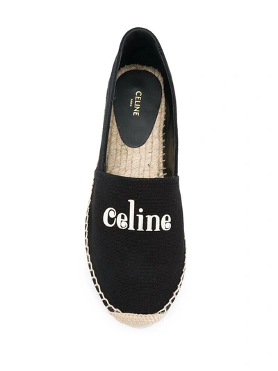 Shop Celine Céline Flat Shoes In Nero