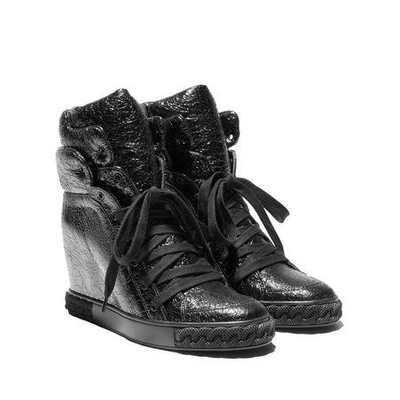 Shop Casadei Sneakers In Black