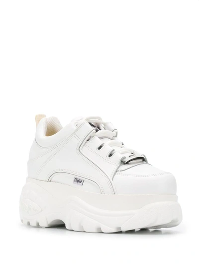 Shop Buffalo Sneakers In Bianco