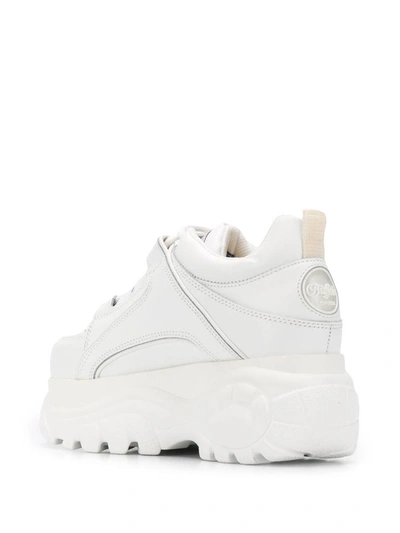 Shop Buffalo Sneakers In Bianco