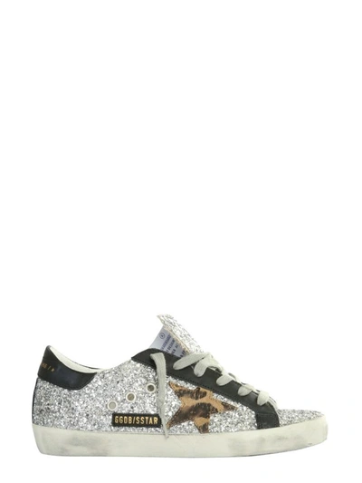 Shop Golden Goose "superstar" Sneakers In Silver