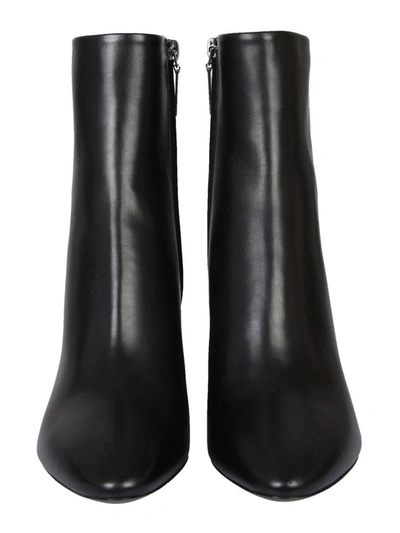 Shop Saint Laurent 70 Pin Zip Lou Boots In Black