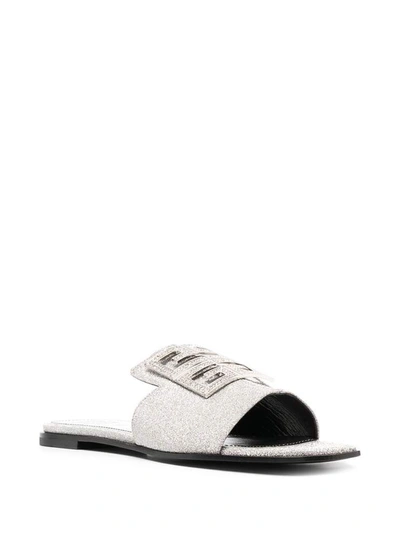 Shop Givenchy Sandals Silver