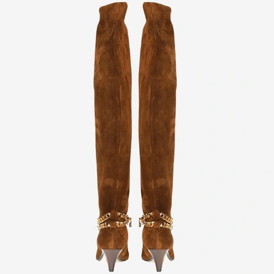 Shop Alevì Alevi Boots In Double Wood