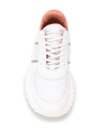 Shop Giuseppe Zanotti Sneakers White