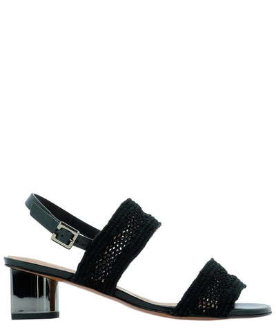 Shop Robert Clergerie "leana" Sandals In Black  