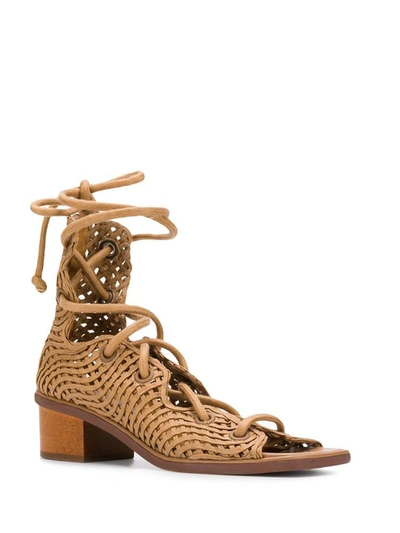 Shop Stella Mccartney Sandals Brown