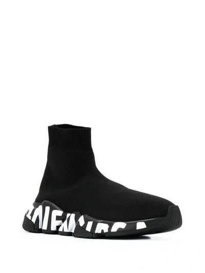 Shop Balenciaga Cruise Sneakers Black