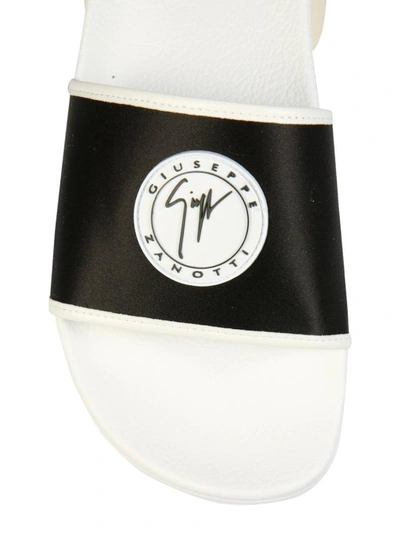 Giuseppe Zanotti Women Rubber Slide Sandals In Black