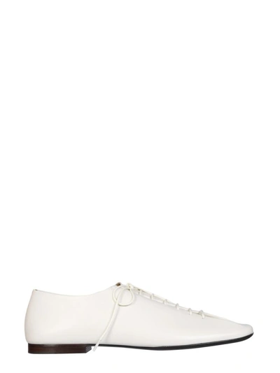 Shop Lemaire Derrby Shoes In White