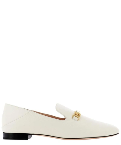 Shop Bally "darcie" Loafers In White