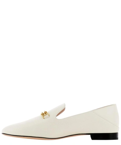 Shop Bally "darcie" Loafers In White