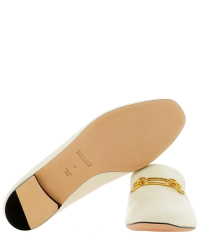 Shop Bally "darcie" Loafers In White