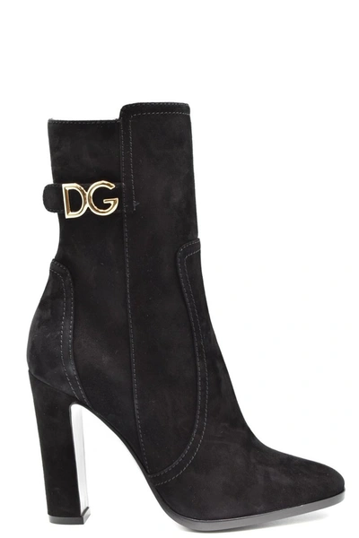 Shop Dolce & Gabbana Boots Black