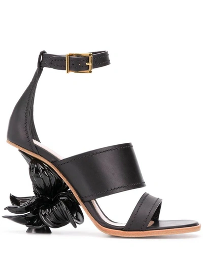 Shop Alexander Mcqueen Sandals Black