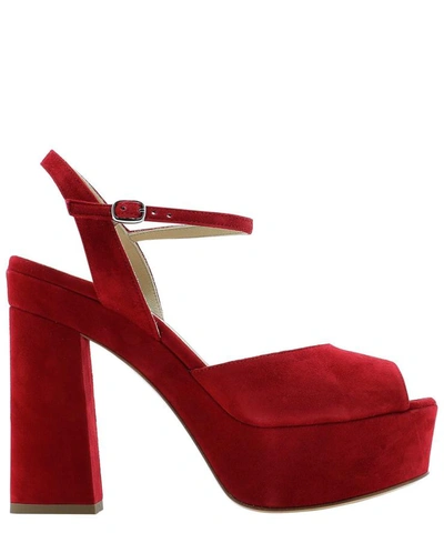Shop Strategia "daren" Sandals In Red