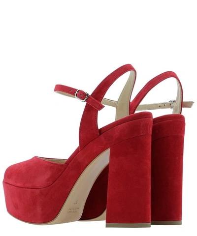 Shop Strategia "daren" Sandals In Red