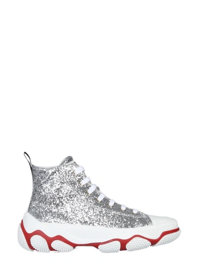 Shop Red Valentino Glam Run Sneakers In Silver