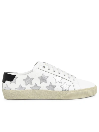 Shop Saint Laurent Sneakers Stelle Bianche In White