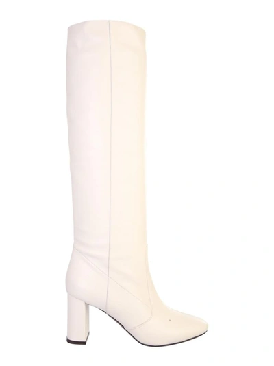 Shop L'autre Chose Tubular Boots In White