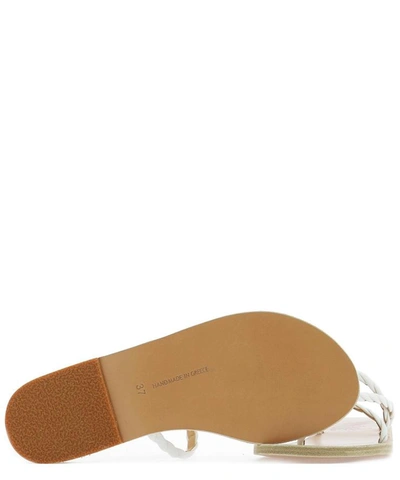 Shop Ancient Greek Sandals "mahi" Leather Sandal In White